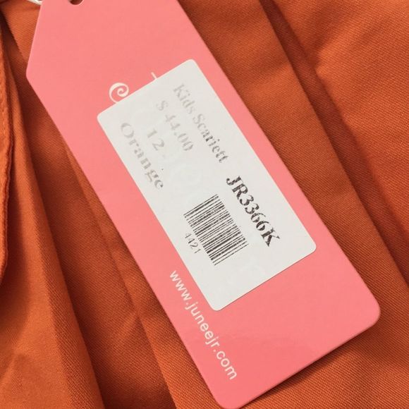 NWT Skirt Pleated Burnt Orange Side Zipper Multiple Sizes - Picture 8 of 10